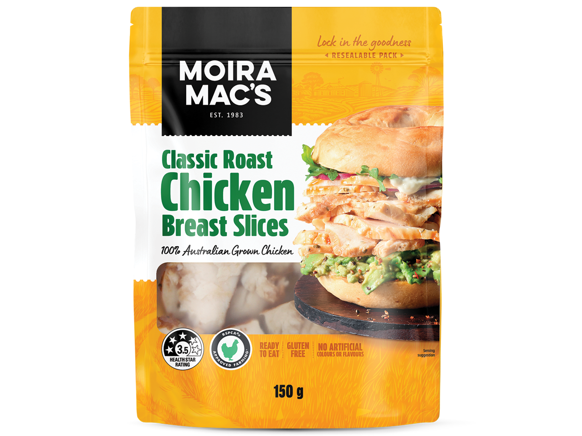 Moira Mac's Classic Roast Chicken Slices 150g