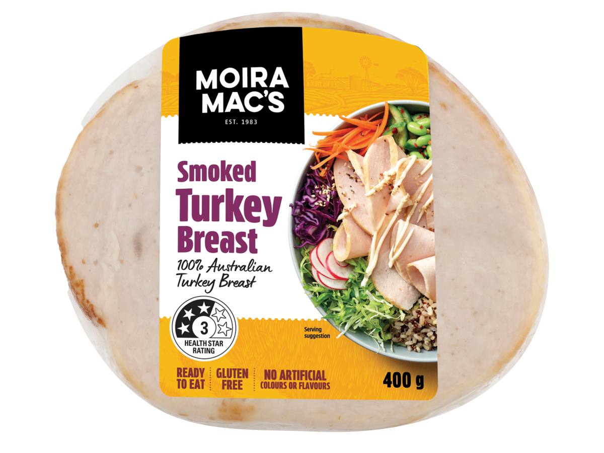Moira Mac's Smoked Turkey Breast 400g