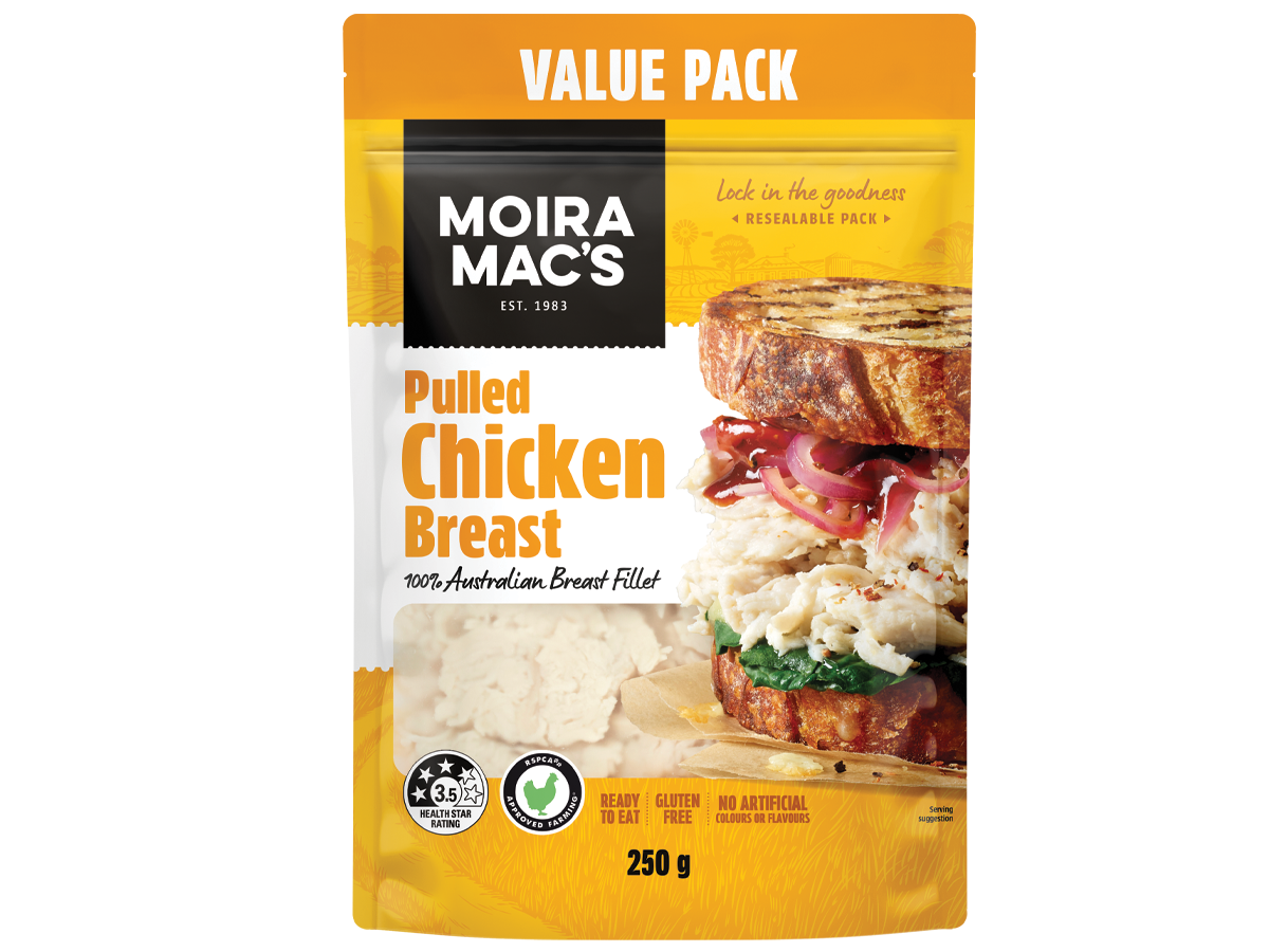 Moira Mac's Pulled Chicken Breast 250g