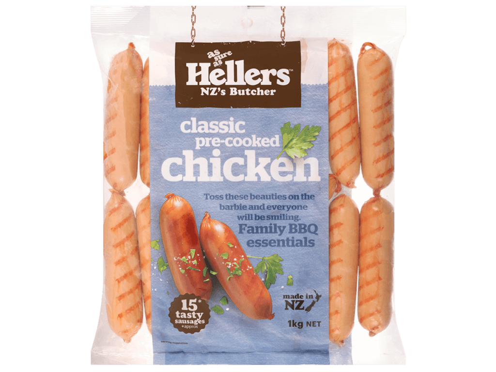 Precooked Sausages Hellers