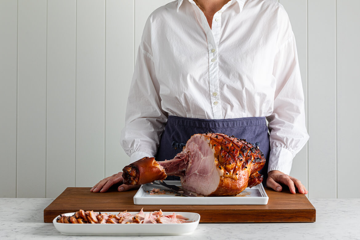 How to Carve a Ham on the Bone Hellers HowToGuide